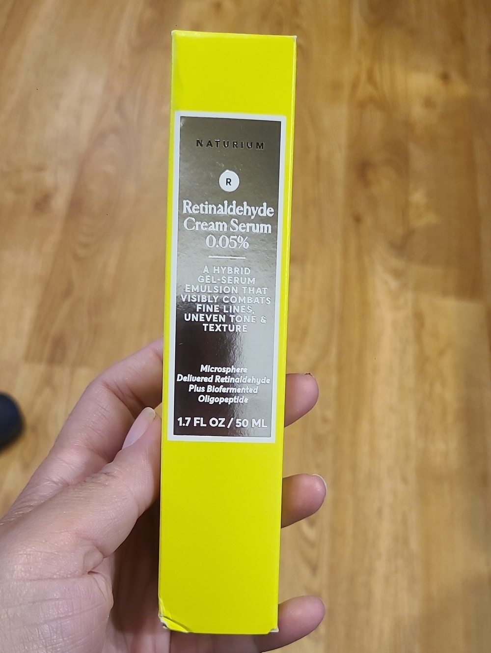 NIB NATURIUM Retinaldehyde Cream Serum 0.05%